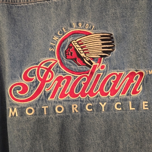 Indian denim shirt - Picture 2 of 7